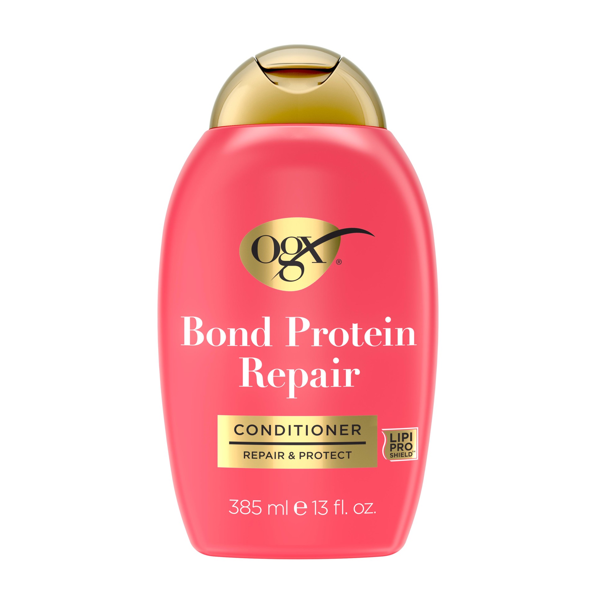 slide 1 of 9, OGX Repair & Protect Bond Protein Repair Hair Conditioner, 13 fl. oz, 13 oz
