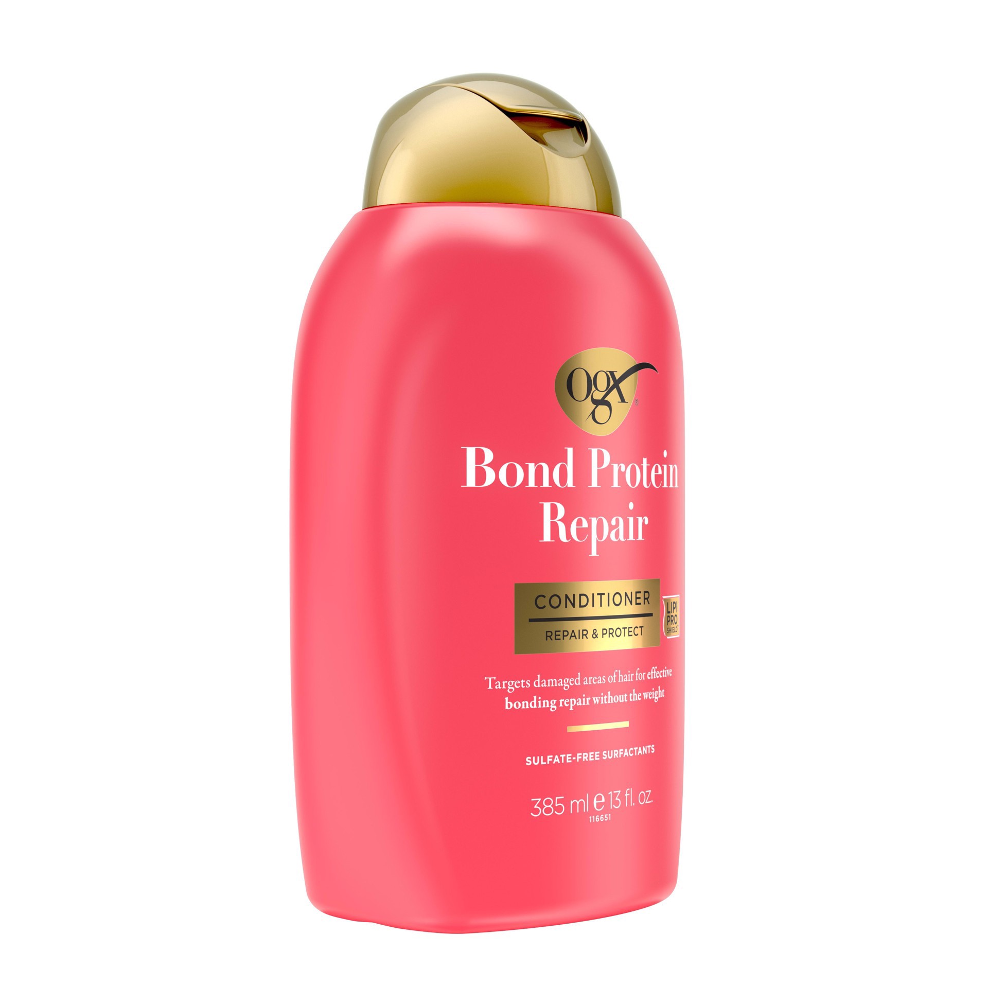 slide 6 of 9, OGX Repair & Protect Bond Protein Repair Hair Conditioner, 13 fl. oz, 13 oz