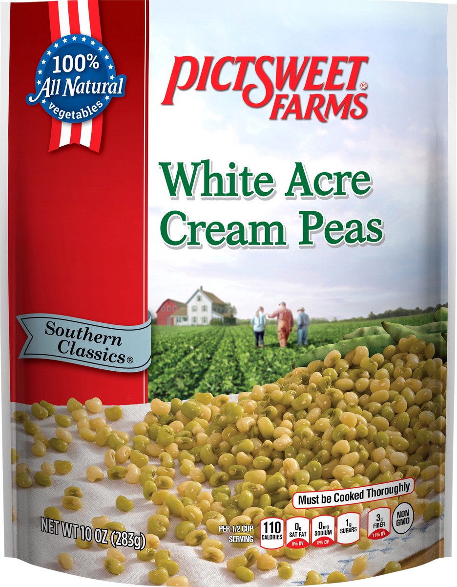 slide 3 of 3, Pictsweet White Acre Peas, 10 oz