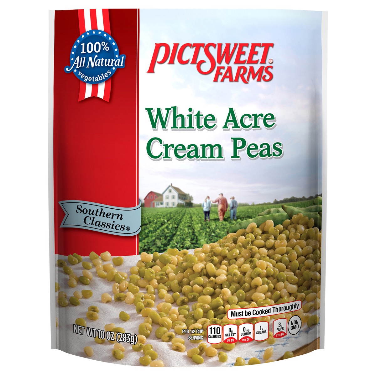 slide 1 of 3, Pictsweet White Acre Peas, 10 oz