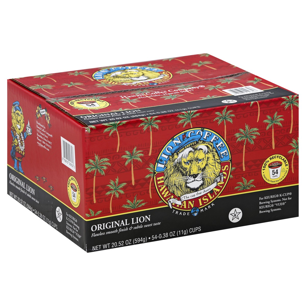 slide 3 of 5, Lion Coffee Kcup Pods Original Roast, 54 ct