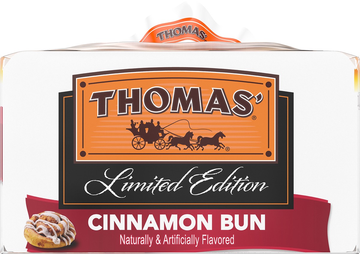 slide 8 of 8, Thomas' Limited Edition Cinnamon Bun English Muffin 6 Ct 13 Oz, 6 ct