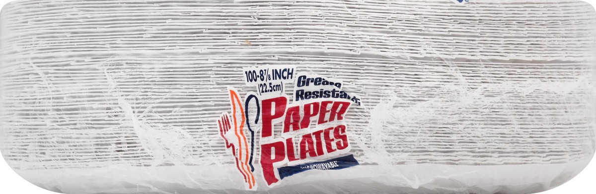 slide 2 of 3, Leisure Way Plates 100 ea, 100 ct