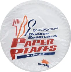 Leisure Way Plates 100 ea