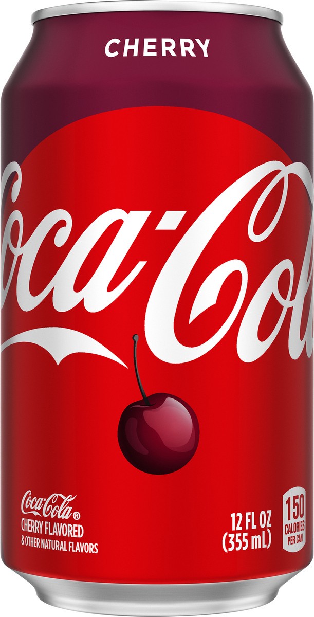 slide 1 of 13, Coca-Cola Cherry Flavored Cola - 12 oz, 6 ct