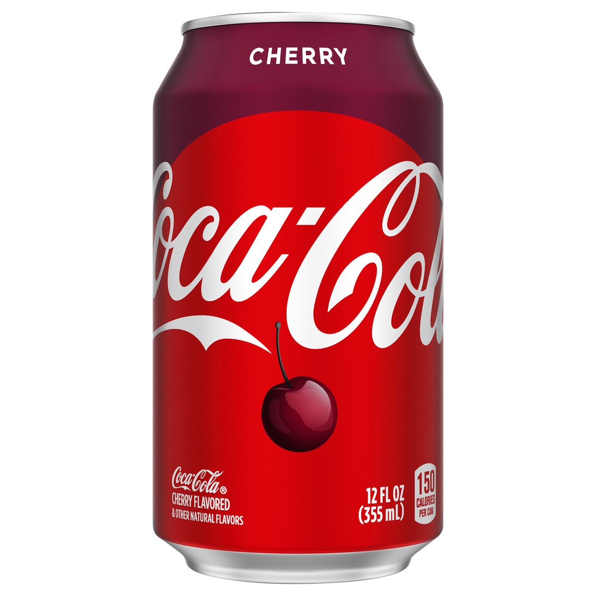 slide 1 of 13, Coca-Cola Cherry Soda Soft Drink, 12 fl oz, 6 ct
