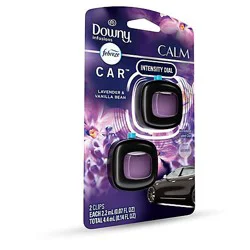 Febreze Car Air Freshener Vent Clips Downy Infusions Calm - 2-.07 Oz. - 2-.07FZ
