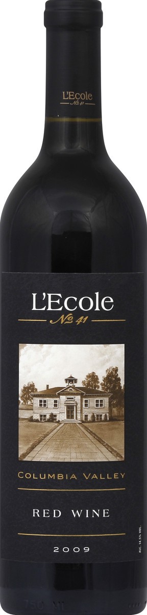 slide 1 of 2, L Ecole Red Wine 750 ml, 750 ml