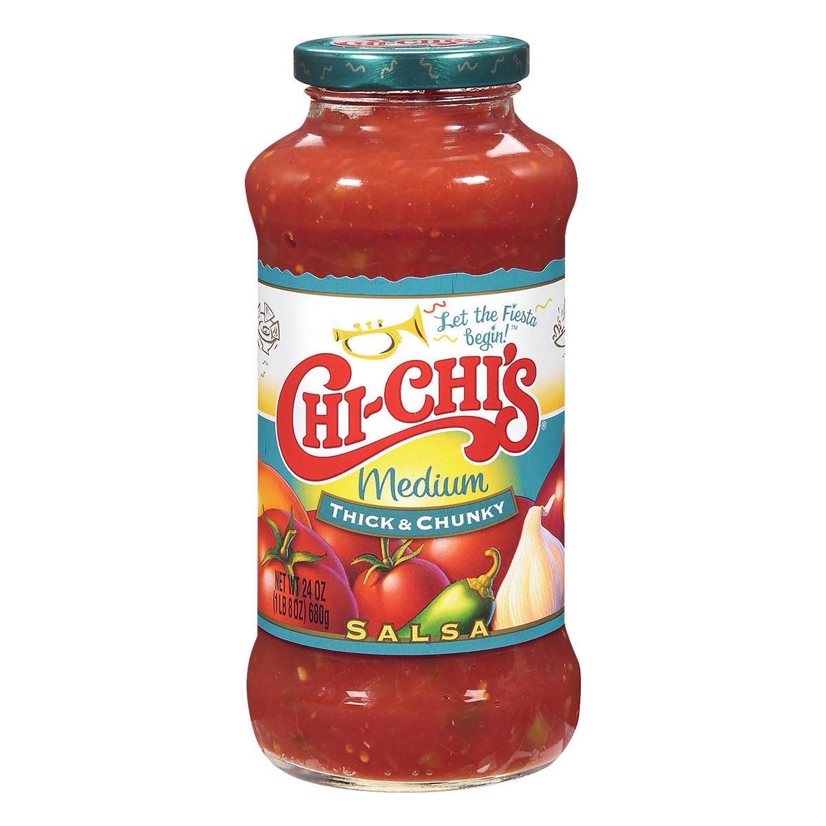 slide 1 of 9, Chi-Chi's Medium Thick & Chunky Salsa 24 oz, 24 oz