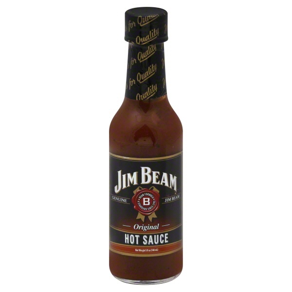 slide 1 of 1, Jim Beam Hot Sauce, 5 oz