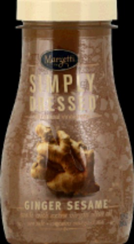 slide 1 of 1, Marzetti Simply Dressed Ginger Sesame Vinaigrette Jar, 12 fl oz