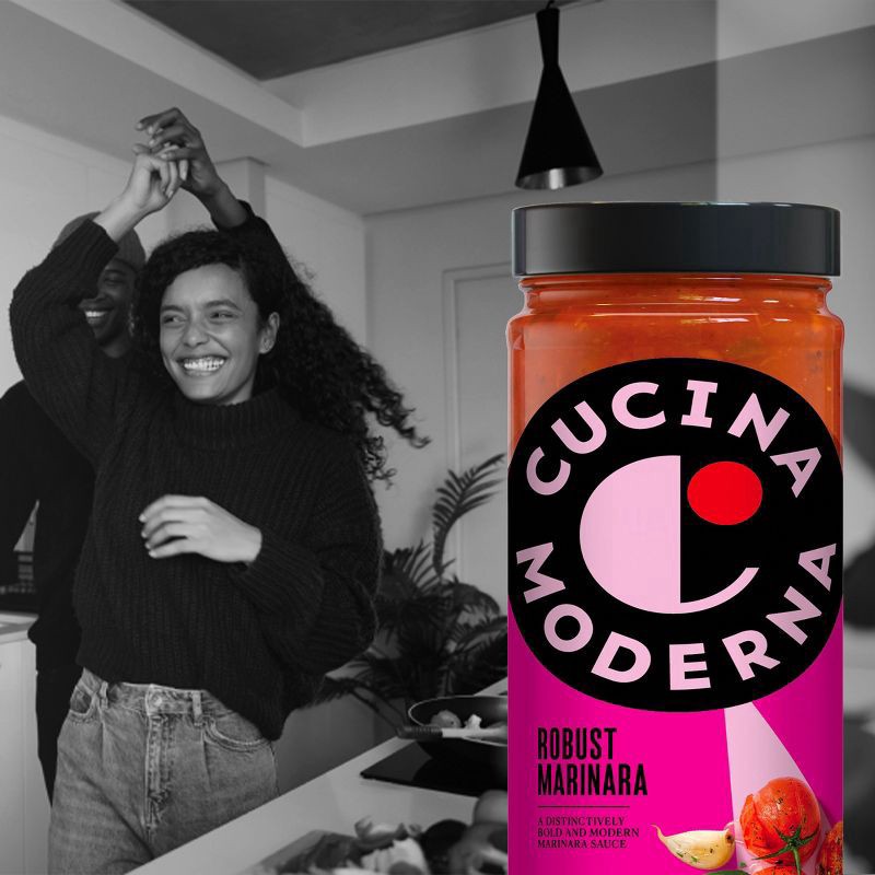 slide 3 of 5, Cucina Moderna Robust Marinara Sauce 20 oz, 12 ct; 20 oz