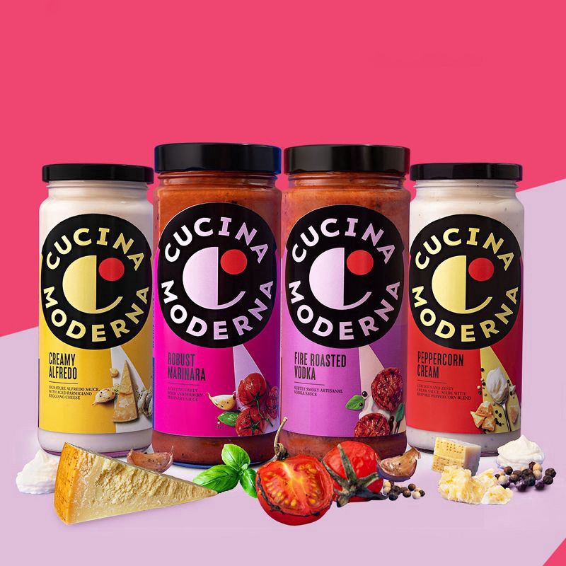 slide 5 of 5, Cucina Moderna Robust Marinara Sauce 20 oz, 12 ct; 20 oz