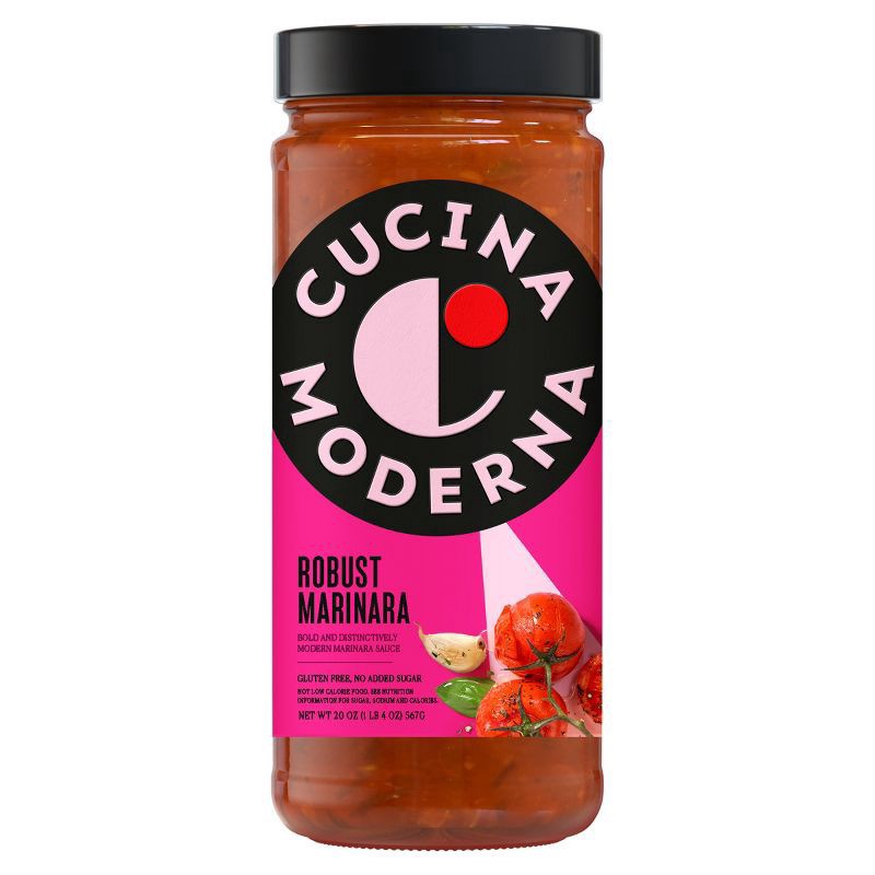 slide 1 of 5, Cucina Moderna Robust Marinara Sauce 20 oz, 12 ct; 20 oz