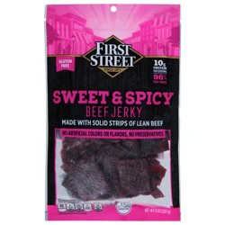 FIRST STREET Beef Jerky 8 oz