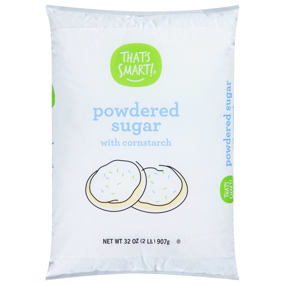 slide 1 of 9, That's Smart! Powdered Sugar with Cornstarch 32 oz, 32 oz