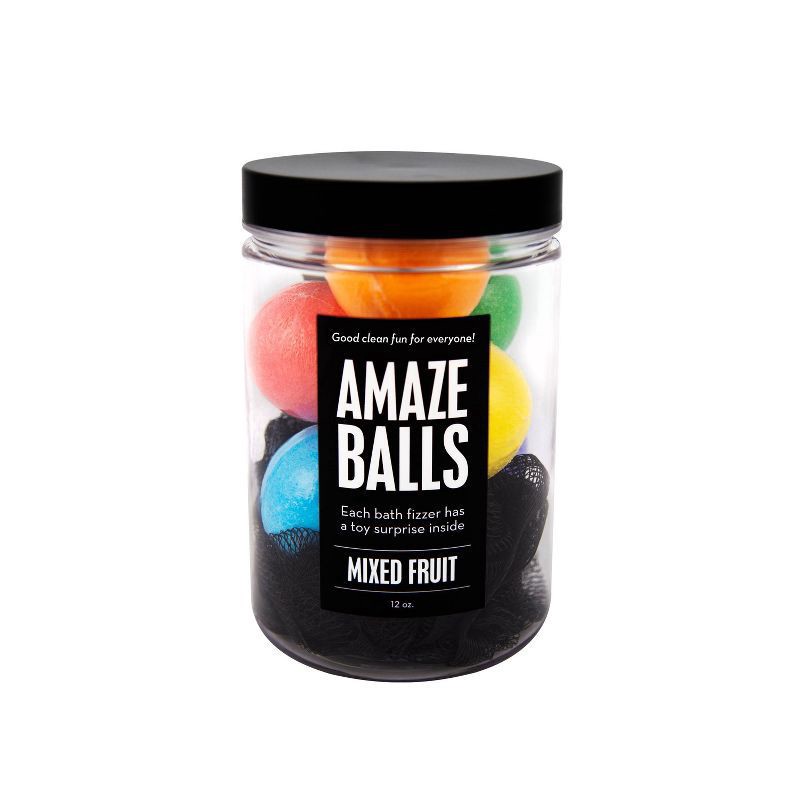 slide 1 of 3, Da Bomb Bath Fizzers Amaze Balls Bath Bomb Jar - 12oz, 12 oz