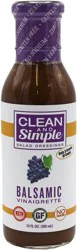 Clean and Simple Balsamic Vinaigrette Salad Dressing