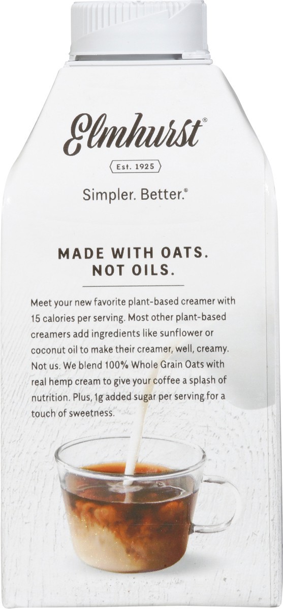 slide 6 of 9, Elmhurst Plant Based French Vanilla Oat Creamer - 16 fl oz, 16 fl oz