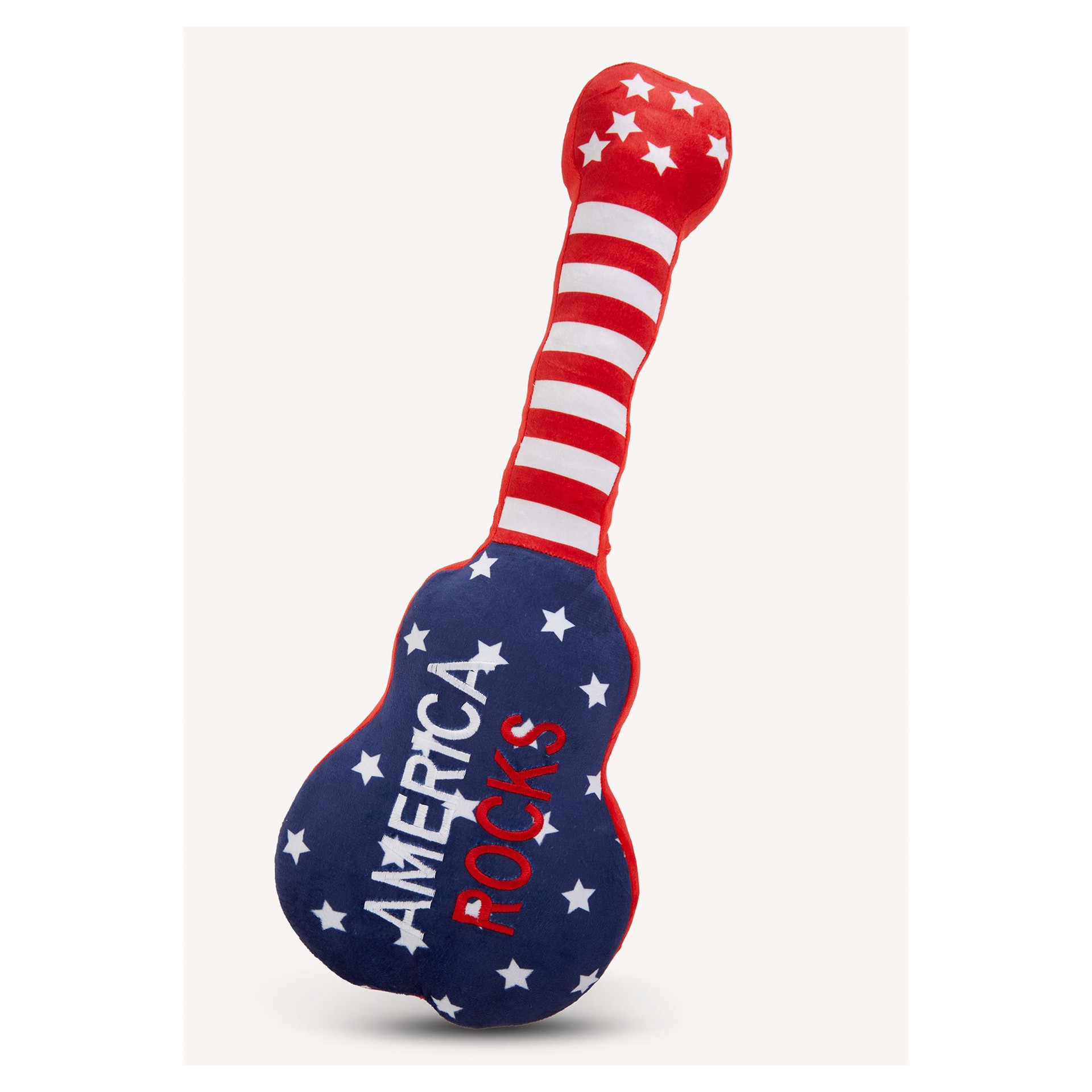slide 1 of 1, Joyhound Americana X-Large Plush Guitar Dog Toy - Squeaker, 1 ct; X Large