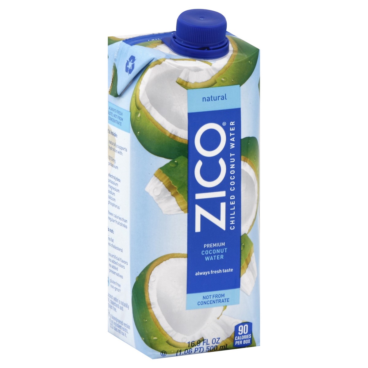 slide 5 of 5, Zico Coconut Water 16.9 oz, 16.9 fl oz