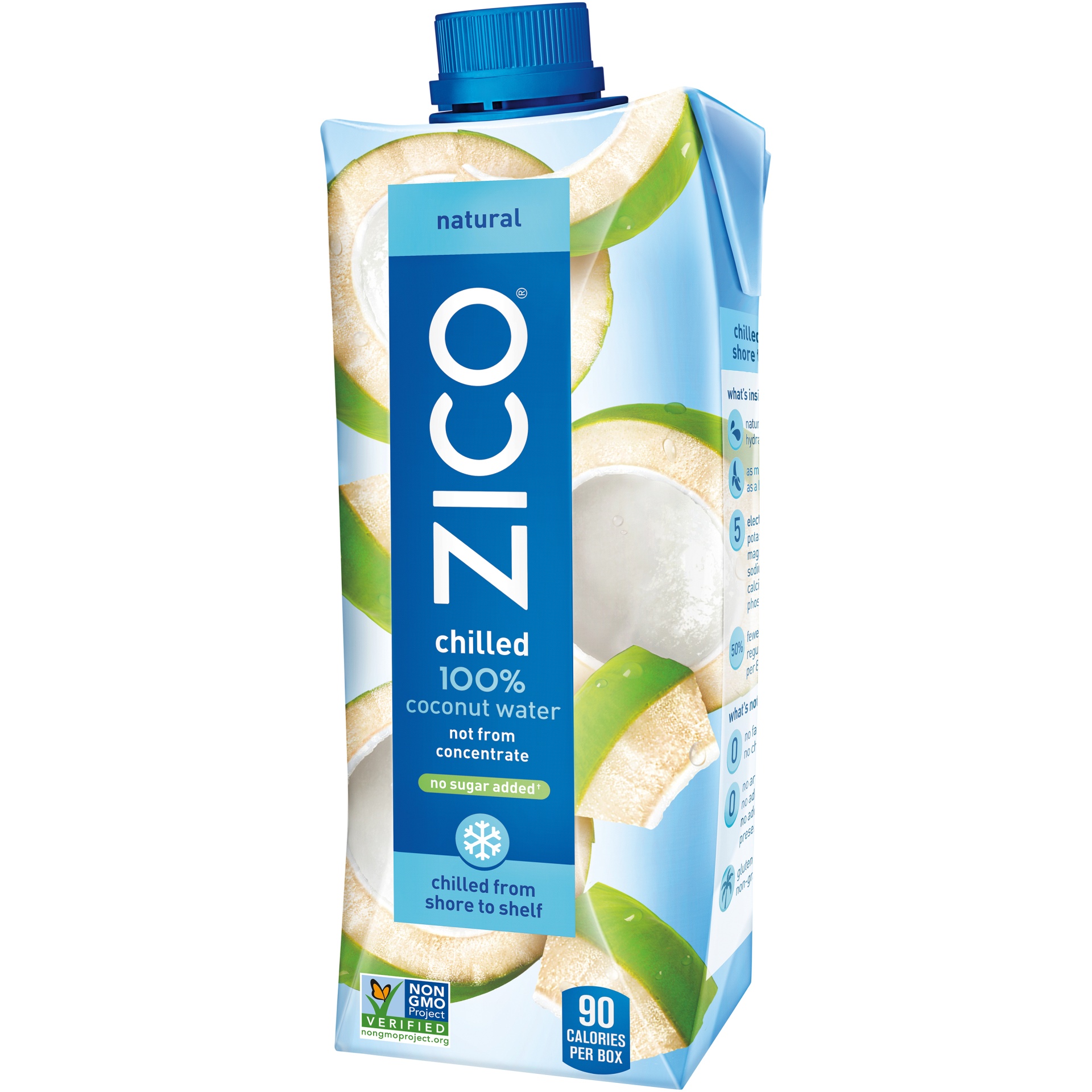 slide 1 of 1, Zico Coconut Water 16.9 oz, 16.9 fl oz