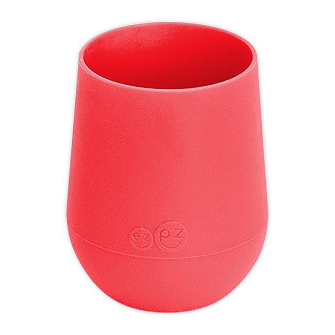 slide 1 of 6, ezpz Toddler Mini Cup - Coral, 4 oz