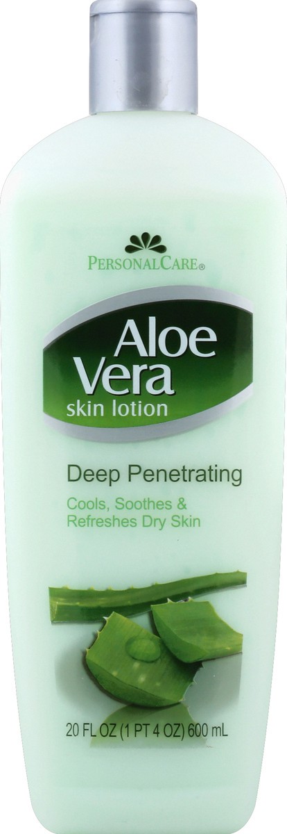 slide 1 of 10, Personal Care Aloe Vera Lotion, 18 oz