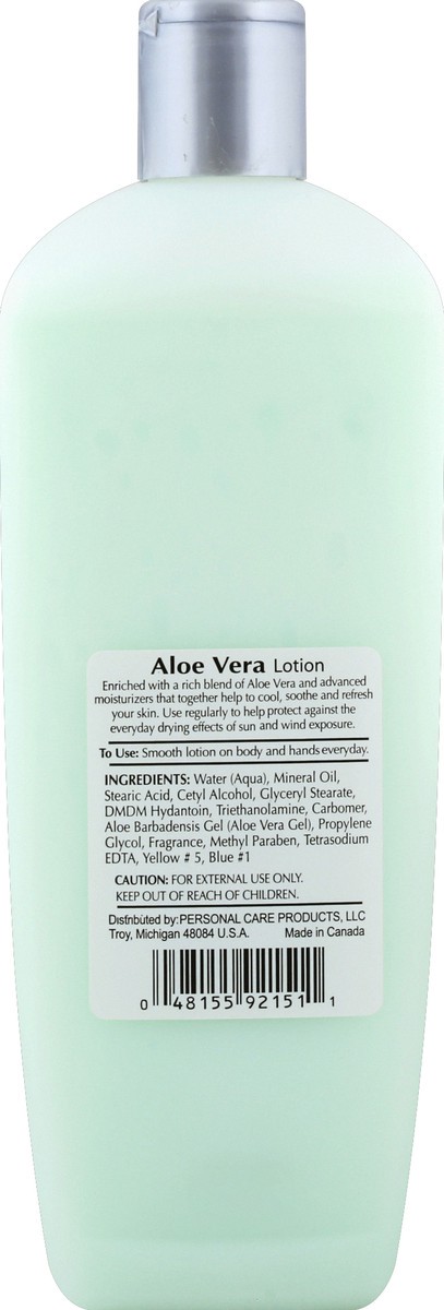 slide 8 of 10, Personal Care Aloe Vera Lotion, 18 oz