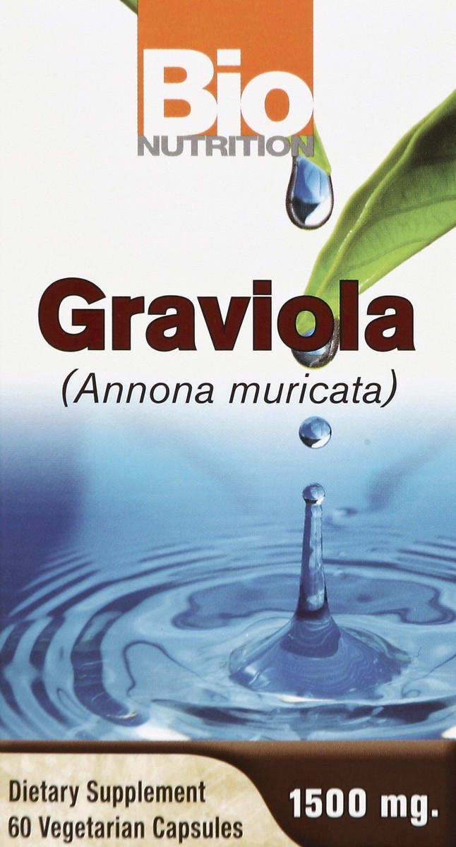 slide 2 of 5, Bio Nutrition Graviola 60 ea, 60 ct