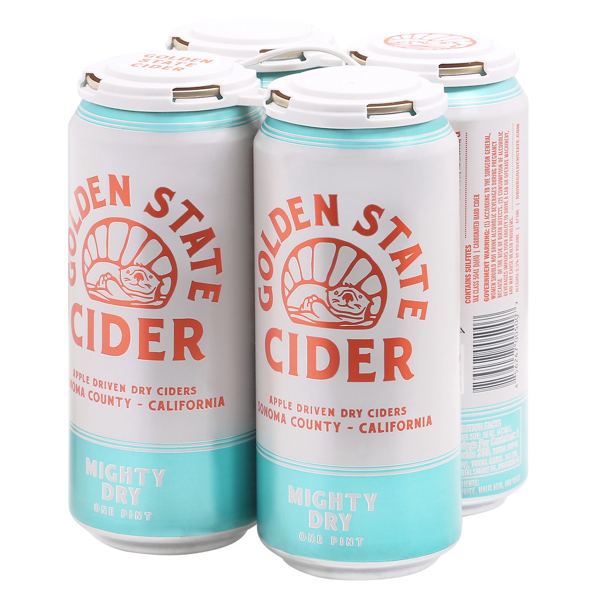 slide 6 of 13, Golden State Cider Mighty Dry Beer 4 473 ea, 473 ct