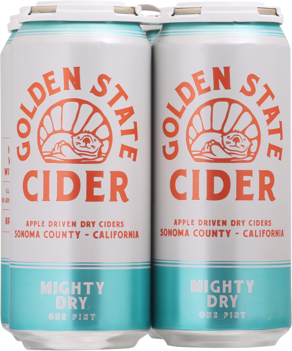 slide 9 of 13, Golden State Cider Mighty Dry Beer 4 473 ea, 473 ct