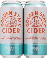 Golden State Cider Mighty Dry Beer 4 473 ea