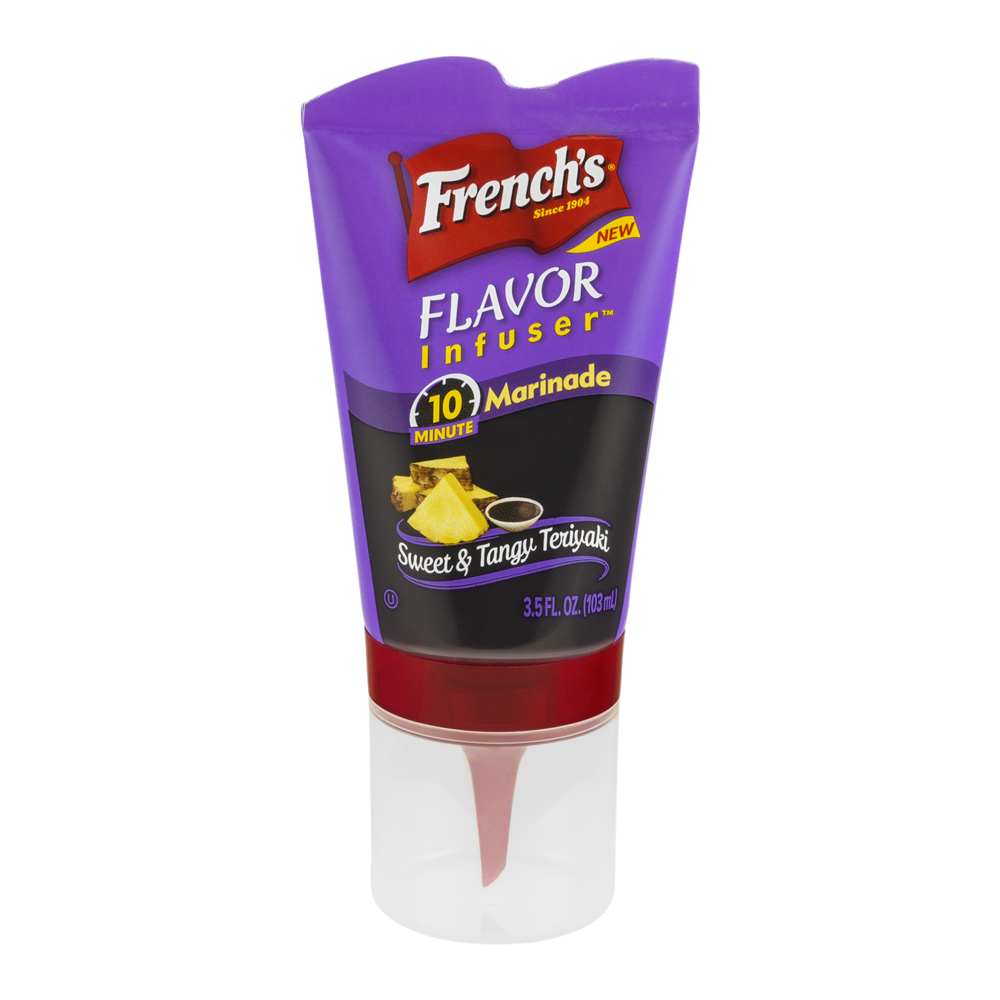 slide 1 of 1, French's Flavor Infuser Marinade Sweet & Tangy Teriyaki, 1 ct