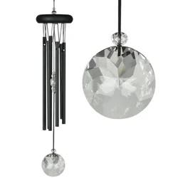 Woodstock Crystal Meditation Chime - Black