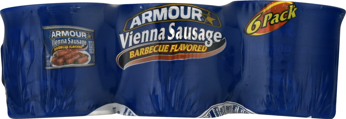 slide 2 of 10, Armour Bbq Vienna Sausage 6 Pk, 6 ct