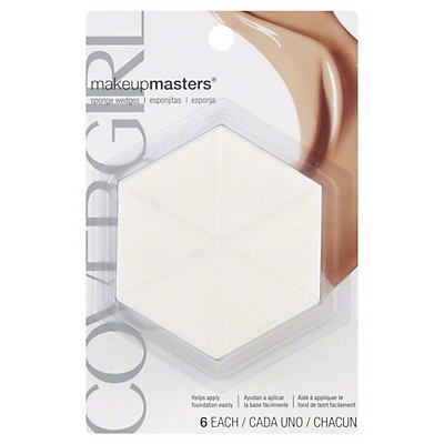 slide 1 of 3, Covergirl Sponge Wedges 6 ea, 6 ct