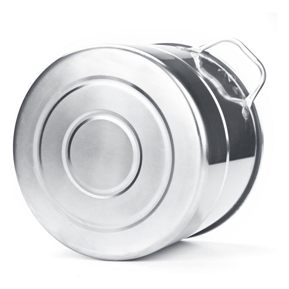 slide 5 of 6, Alpine Cuisine 6.5 Quart Stainless Steel Stock Steamer Cooking Pot, 1 ct