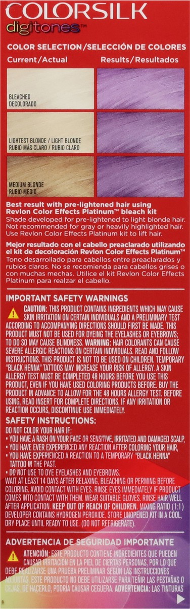 slide 6 of 9, Revlon ColorSilk Digitones 92D Pastel Lavender Permanent Hair Color 1 ea, 1 ct