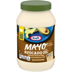 Kraft Mayo with Avocado Oil Reduced Fat Mayonnaise