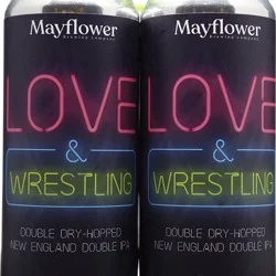 Mayflower Brewing Company Love & Wrestling Double Dry Hopped IPA