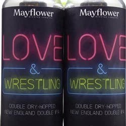 Mayflower Brewing Company Love & Wrestling Double Dry Hopped IPA