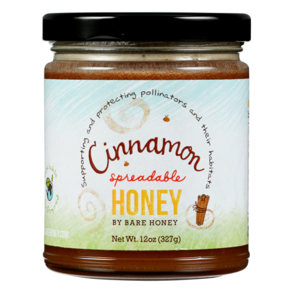 slide 1 of 1, Bare Honey Cinnamon Spreadable Honey, 1 ct