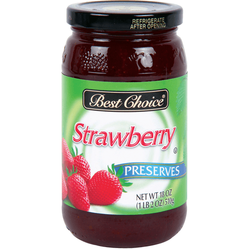 slide 1 of 1, Best Choice Strawberry Preserves, 18 oz