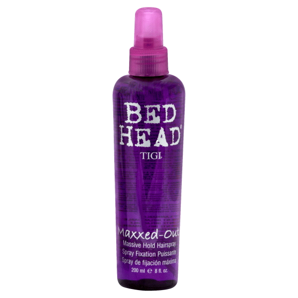 slide 1 of 1, TIGI Bed Head Maxxed-Out Massive Hold Hairspray, 8 oz