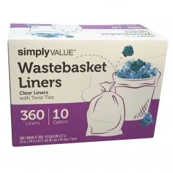 Simply Value Wastebasket Liner