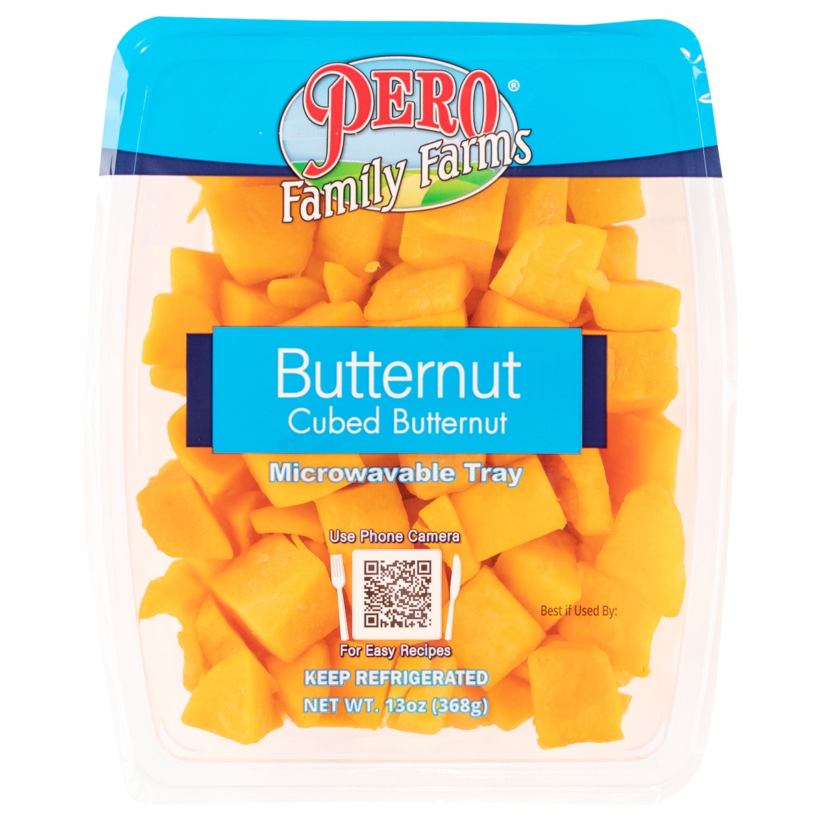 slide 1 of 10, Pero Family Farms Cubed Butternut 13 oz, 13 oz