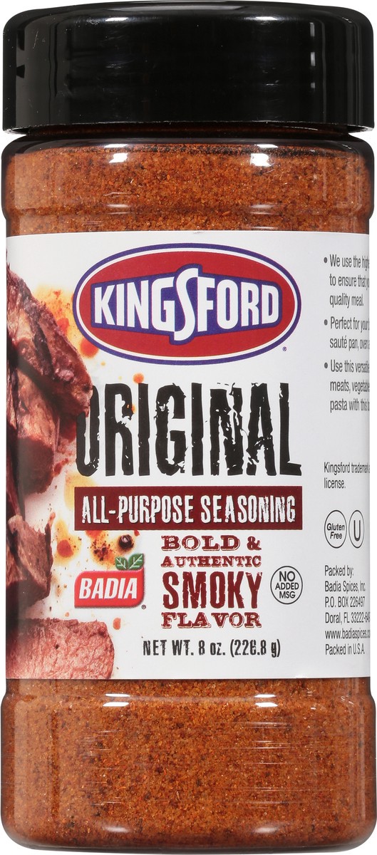 slide 9 of 9, Kingsford Original Bold & Authentic Smoky Flavor All-Purpose Seasoning 8 oz, 8 oz