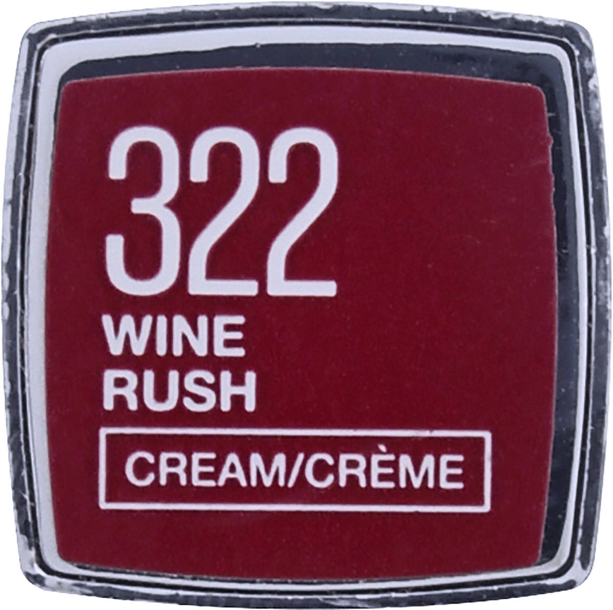 slide 5 of 10, Color Sensational Wine Rush 322 Cream Lipstick 0.15 oz, 1 ct