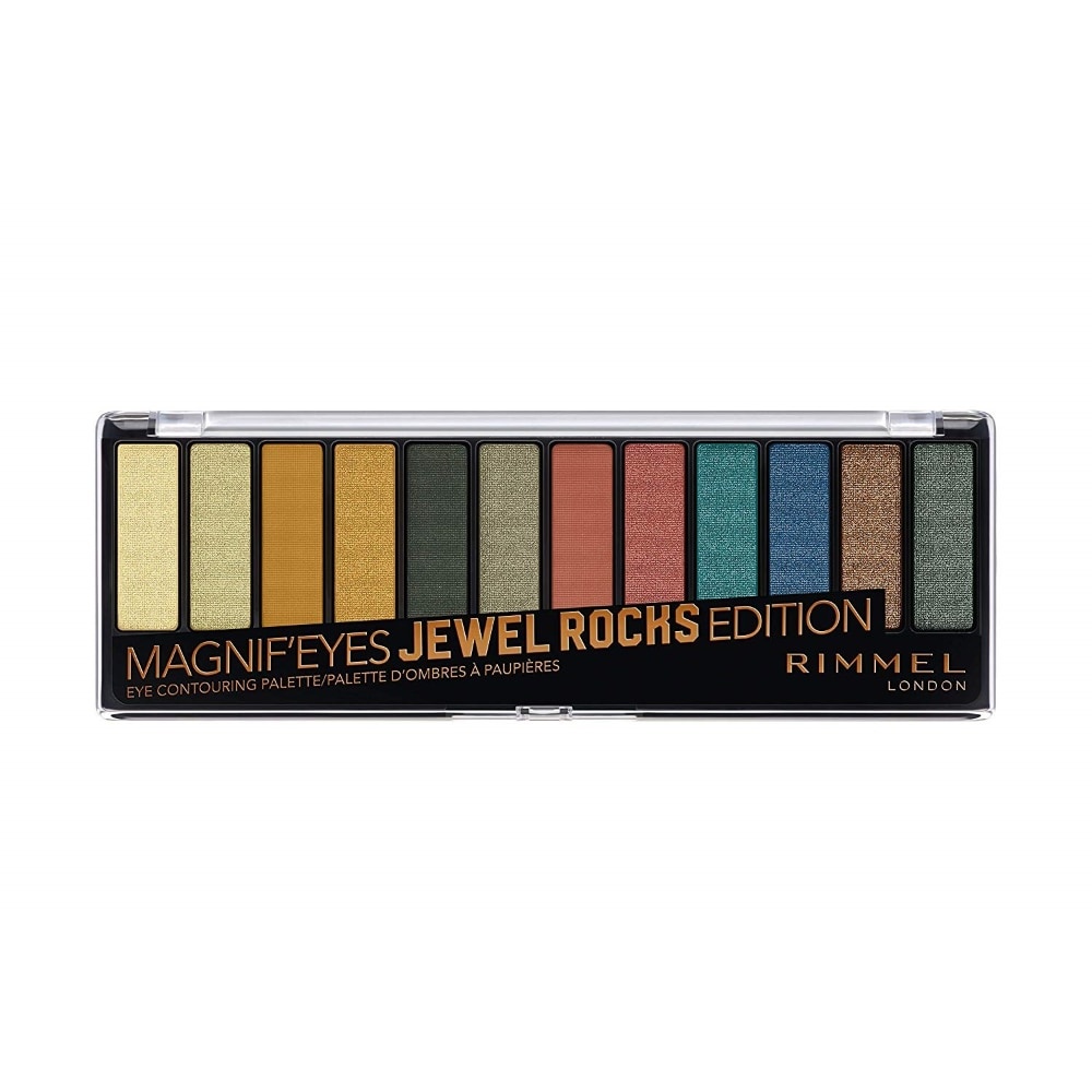 slide 1 of 1, Rimmel Magnif'eyes Eyeshadow Palette Jewel Rocks, 0.22 oz